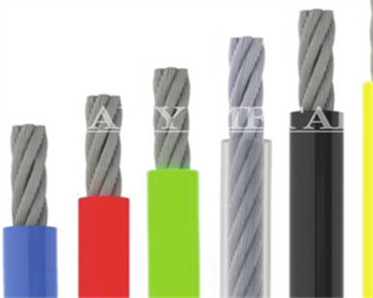 Coated wire rope