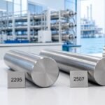 2205 versus 2507 duplex stainless steel bars for marine desalination and chemical processing
