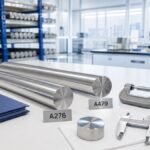 ASTM A276 versus ASTM A479 stainless steel bars with dimensional inspection tools