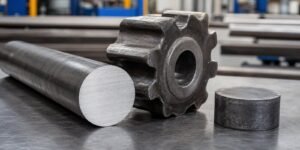 4140 chromium molybdenum alloy steel round bars with metallographic sample