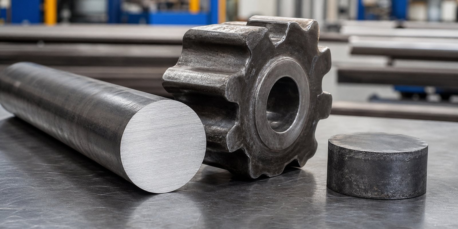 4140 chromium molybdenum alloy steel round bars with metallographic sample