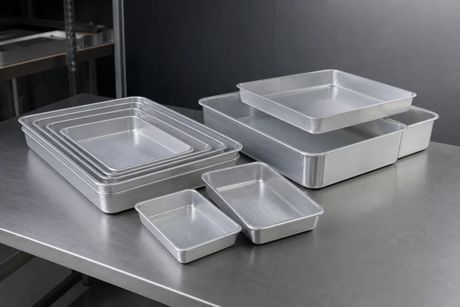 Aluminum Pans Tray. - main product view