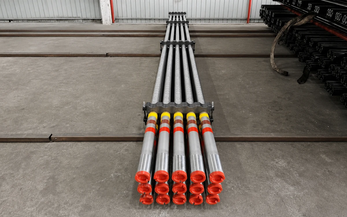 API 5CT L80 13Cr stainless steel seamless casing and tubing with protected ends