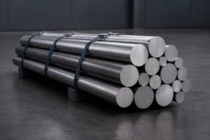 Cold work tool steel solid round bar stock