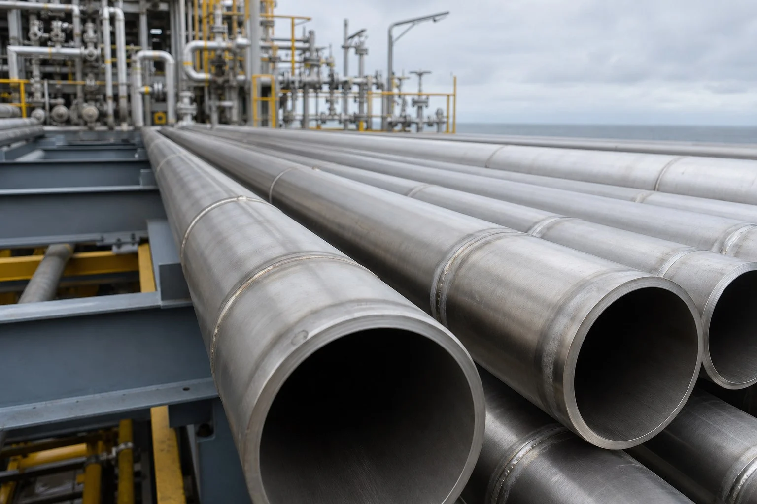 Duplex stainless steel pipe S32760 and S32750, double guarantee of corrosion resistance and strength. - material detail 2