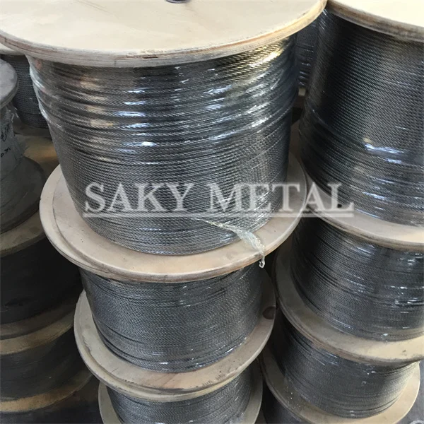 Galvanized steel wire rope - main product view